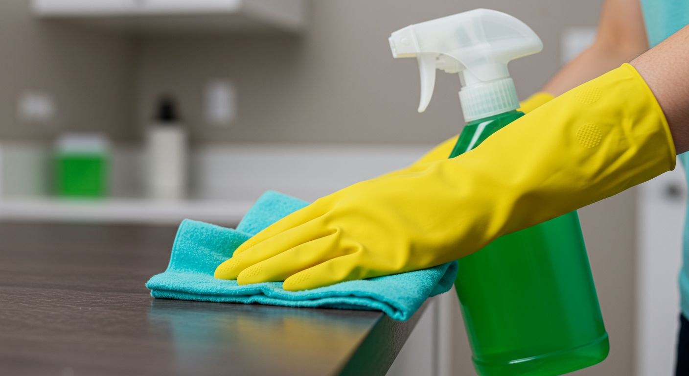 Eco-friendly cleaning post-treatment