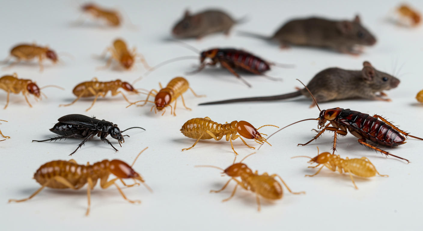 Common pests targeted by fumigation